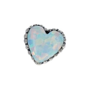 Opal heart attachment