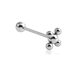 steel barbell flower satellite