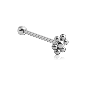 steel barbell flower satellite