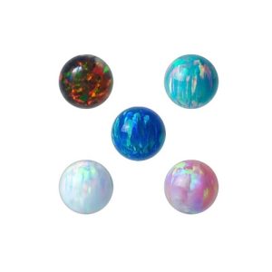 clip in opal ball for ball closure ring