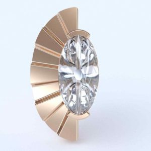 shanga gioielli 18k gold attachment jewelled crystal gem ornamental piercing jewelry cleopatra