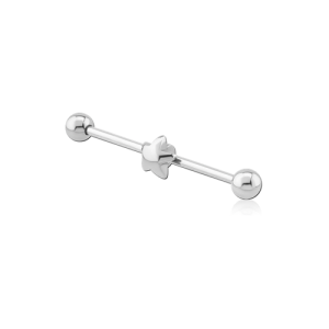 steel industrial barbell star