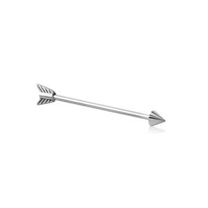 steel industrial barbell arrow