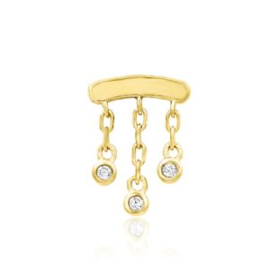 junipurr 14k gold threadless attachment jewelled prong set crystal gem piercing jewelry delilah