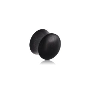 wood stretched earlobe plug piercing jewelry areng