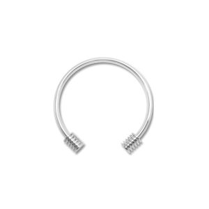 steel collar necklace jewelry revolver