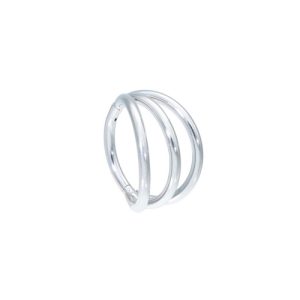 steel hinged clicker triple ring piercing jewelry