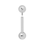 titanium internally threaded basic barbell