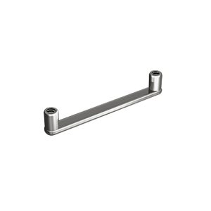 titanium surface bar base internally threaded piercing jewelry