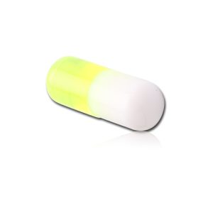acrylic pill capsule attachment externally threaded