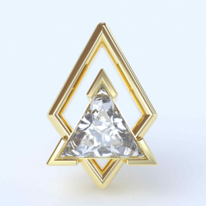 shanga gioielli 18k gold attachment jewelled crystal gem ornamental piercing jewelry teide