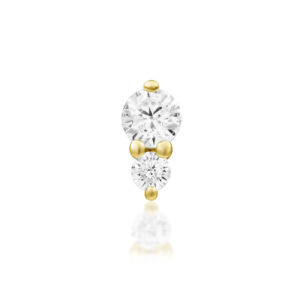 junipurr 14k gold threadless attachment jewelled prong set crystal gem piercing jewelry aman